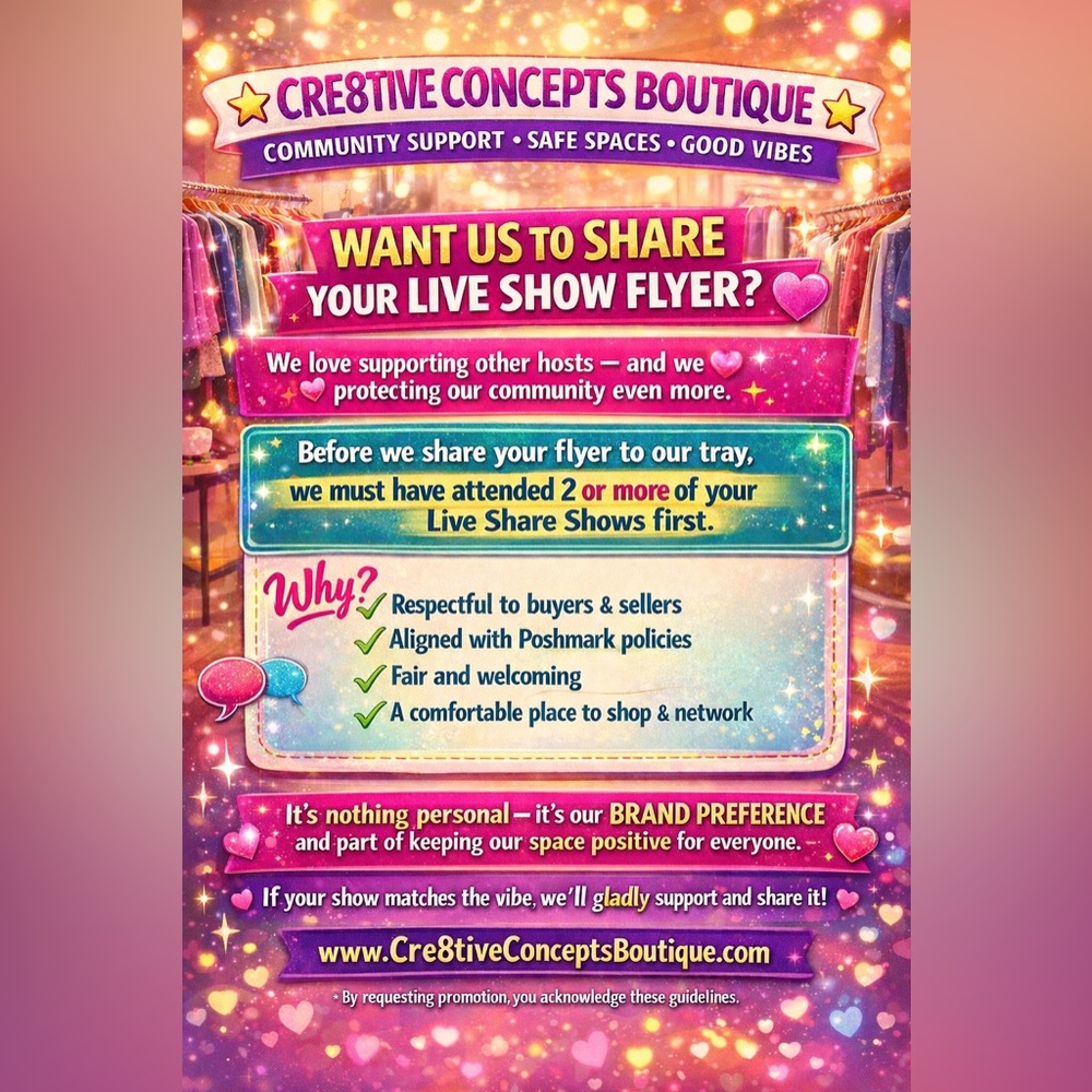 🎱 MAIN SHOW Notification~~>Cre8tive Concepts Boutique Share Show - Picture 6 of 17